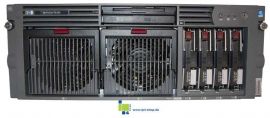 HP DL580 G2 2x 1.4 GHz XEON MP 512 KB L3 Cache CPUs, 2 GB RAM, 2x PWR...